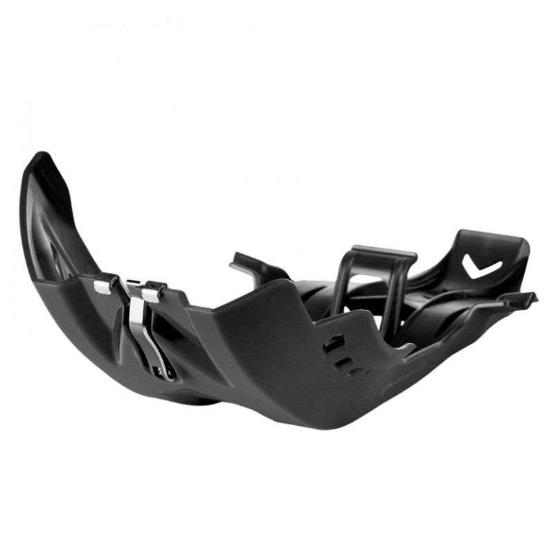 Skid plate POLISPORT PERFORMANCE with link protector Black