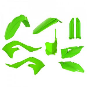 Plastic body kit POLISPORT 91025 lime green