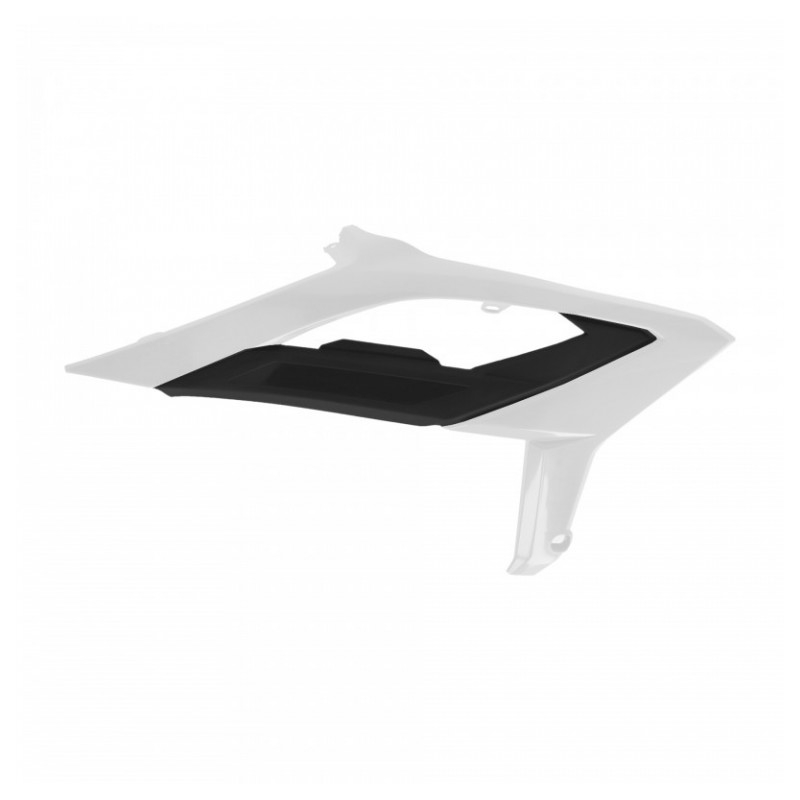 Radiator scoops POLISPORT White/Black