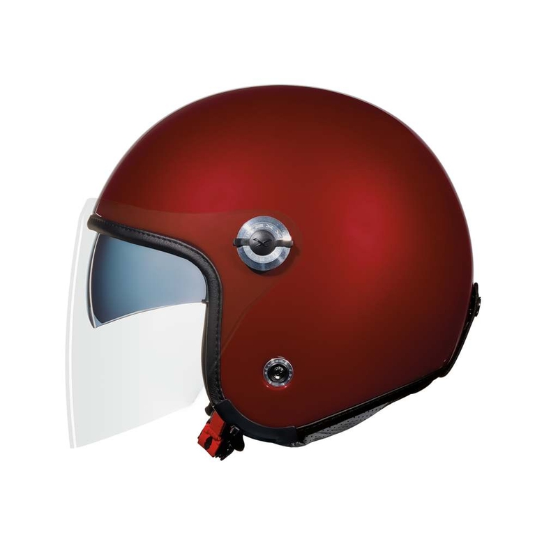 Otwarty kask motocyklowy Nexx X70 Plain Burgundy wyprzedaż