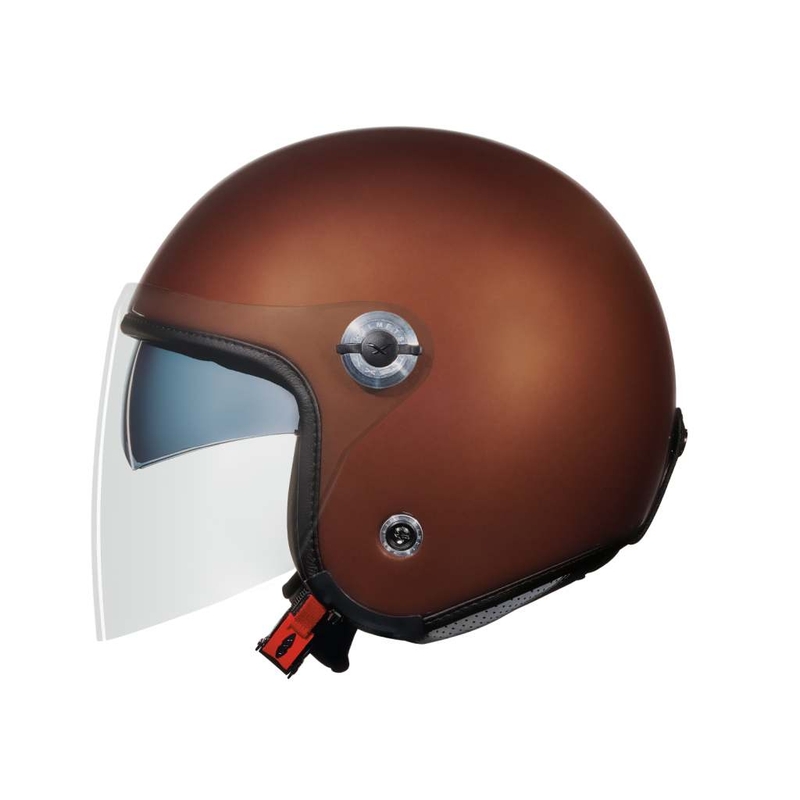 Otwarty kask motocyklowy Nexx X70 Plain Chocolate wyprzedaż