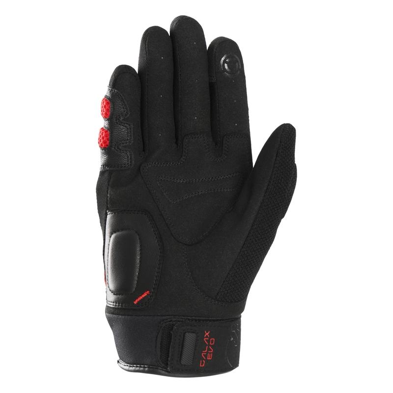 Rękawice motocyklowe Furygan Galax EVO czarno-czerwone