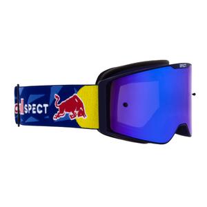 Gogle motocrossowe Red Bull Spect TORP niebieskie z niebieskimi soczewkami