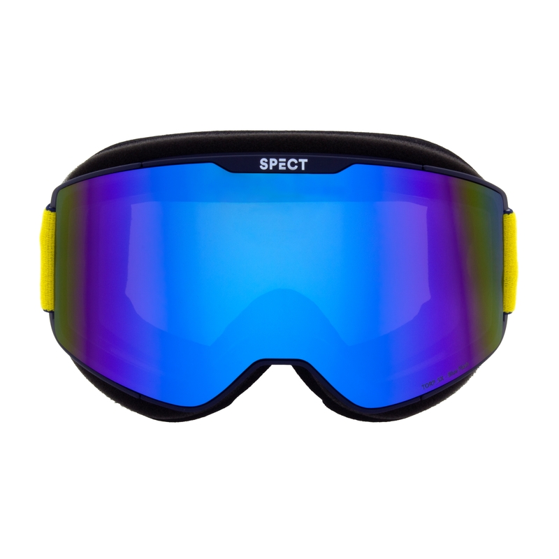 Gogle motocrossowe snowcross Red Bull Spect TORP niebieskie z niebieskimi soczewkami