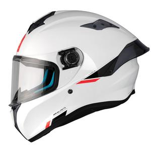 Integrální helma na motorku MT TARGO S SOLID A0 lesklá bílá