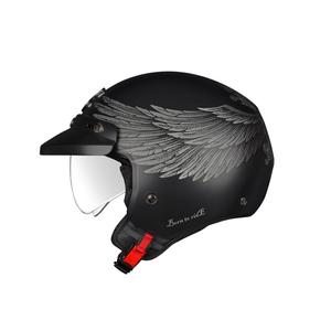 Otwarty kask motocyklowy NEXX Y.10 EAGLE RIDER czarno-szary