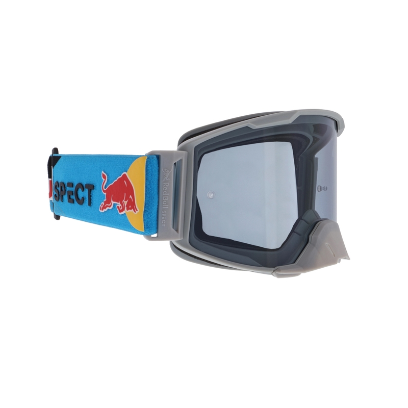 Gogle motocrossowe Red Bull Spect STRIVE S szare z przyciemnianymi szybkami