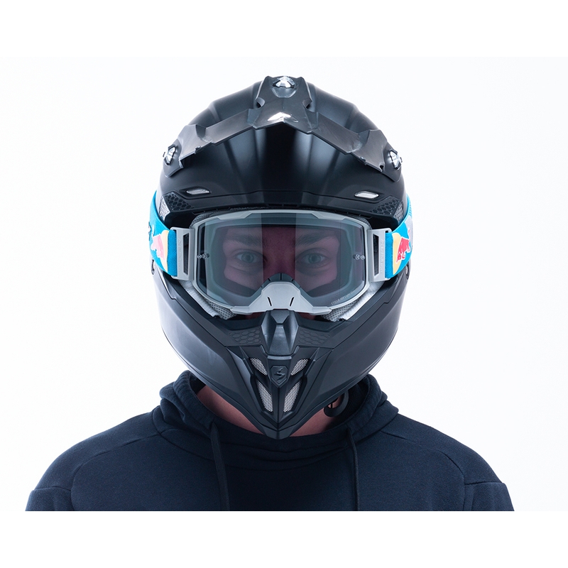 Gogle motocrossowe Red Bull Spect STRIVE S szare z przyciemnianymi szybkami