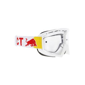 Gogle motocrossowe Red Bull Spect WHIP białe z przezroczystymi soczewkami
