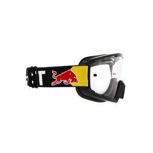 Gogle motocrossowe Red Bull Spect WHIP czarne z przezroczystymi soczewkami
