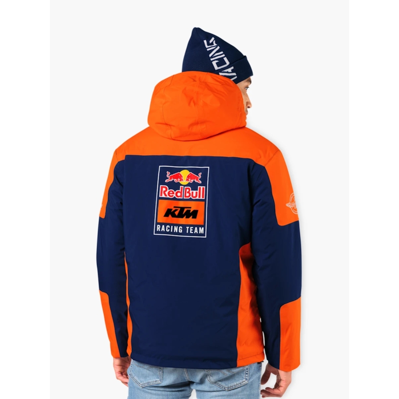 Kurtka zimowa KTM Replica Team niebiesko-pomarańczowa