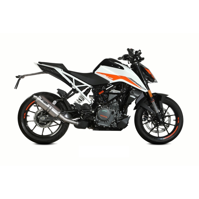 Silencer STORM GP Stainless Steel for KTM Duke 390 2021-2023, KTM Duke 125 2021-2023