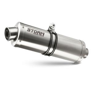 Silencer STORM OVAL T.018.LX2 Stainless Steel