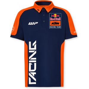 Koszulka polo KTM Replica Team niebiesko-pomarańczowa