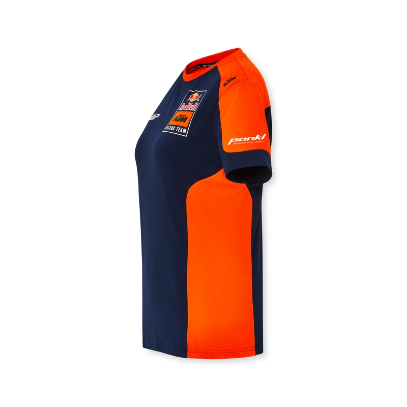 Damska koszulka KTM Replica Team niebiesko-pomarańczowa