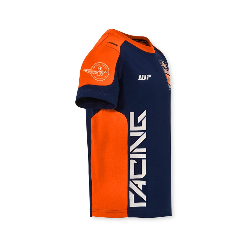 Koszulka dziecięca KTM Replica Team niebiesko-pomarańczowa