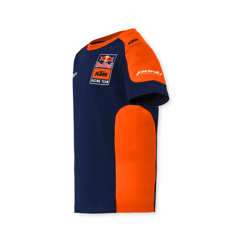 Koszulka dziecięca KTM Replica Team niebiesko-pomarańczowa