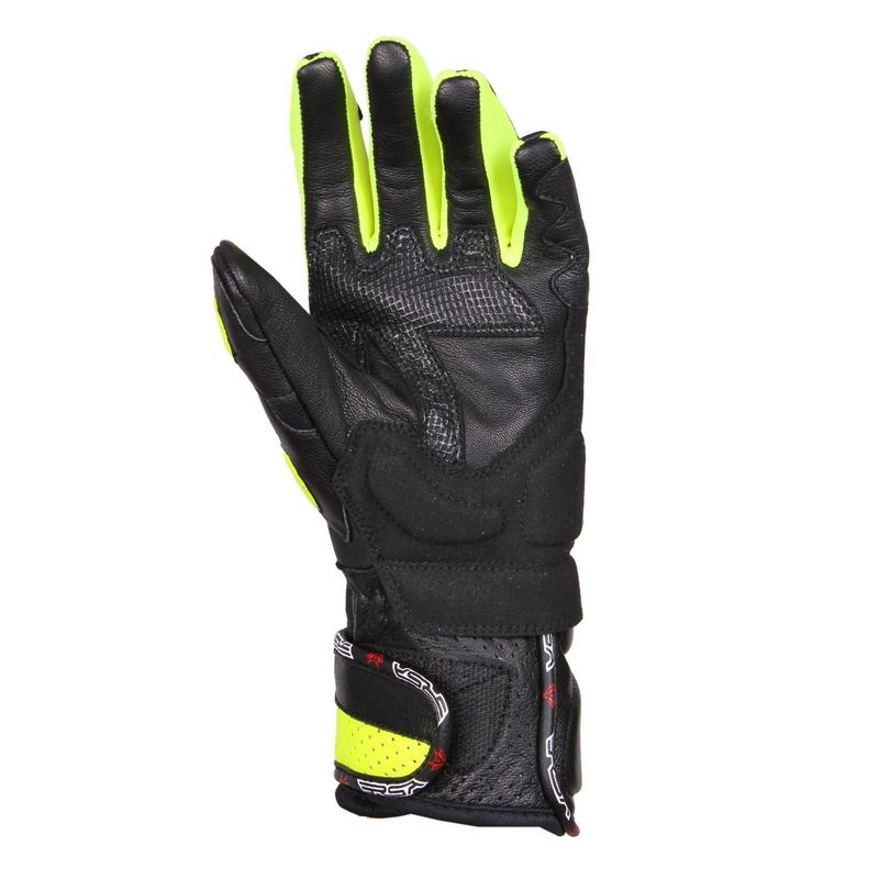 Damskie rękawice motocyklowe RSA RX-1 czarno-fluo żółte wyprzedaż