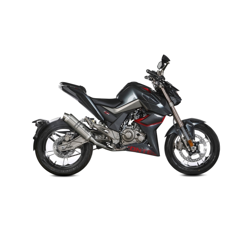 Full exhaust system 1x1 STORM GP Stainless Steel for ZONTES ZT 125 2021-2024