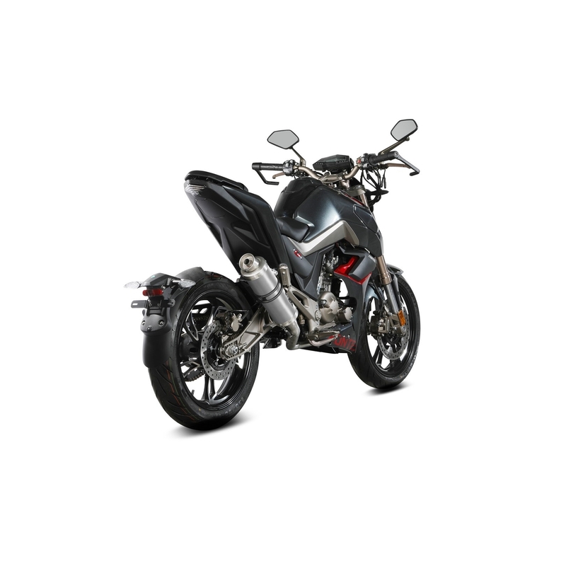 Full exhaust system 1x1 STORM GP Stainless Steel for ZONTES ZT 125 2021-2024