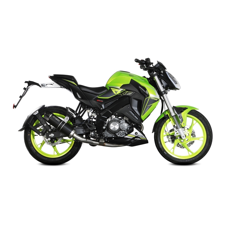 Full exhaust system 1x1 STORM GP Black for KEEWAY RKF 125 2021-2024
