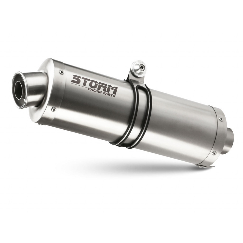 Silencer STORM OVAL Stainless Steel