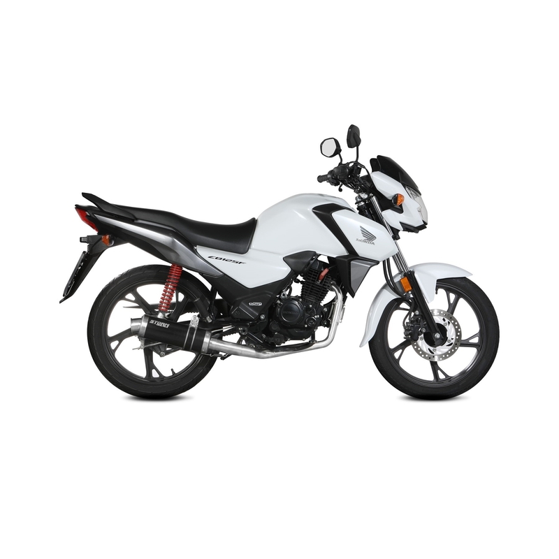 Full exhaust system 1x1 STORM GP Black for HONDA CB 125 F / GLR 125 2021-2024
