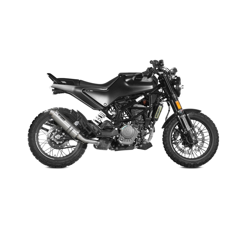 Silencer STORM GP Stainless Steel for HUSQVARNA Svartpilen 125 2021-2023