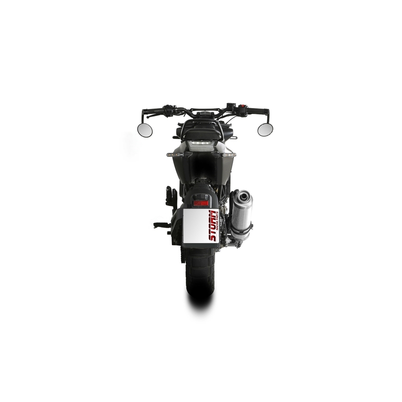 Silencer STORM GP Stainless Steel for HUSQVARNA Svartpilen 125 2021-2023