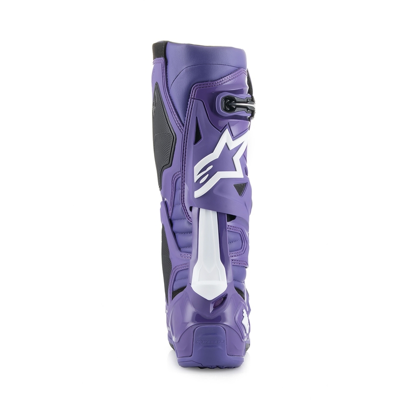 Buty motocyklowe Alpinestars Tech 10 fioletowo-czarno-białe