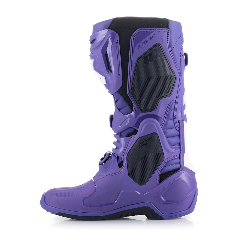 Buty motocyklowe Alpinestars Tech 10 fioletowo-czarno-białe