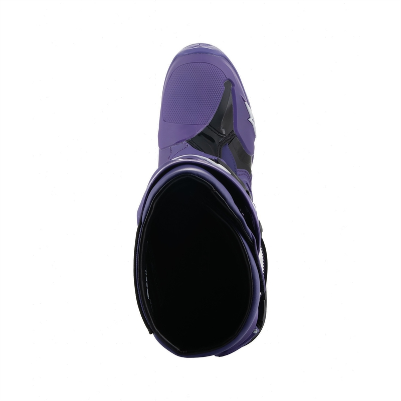 Buty motocyklowe Alpinestars Tech 10 fioletowo-czarno-białe