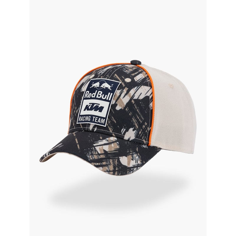 Zakrzywiona czapka KTM Drift szaro-niebieska