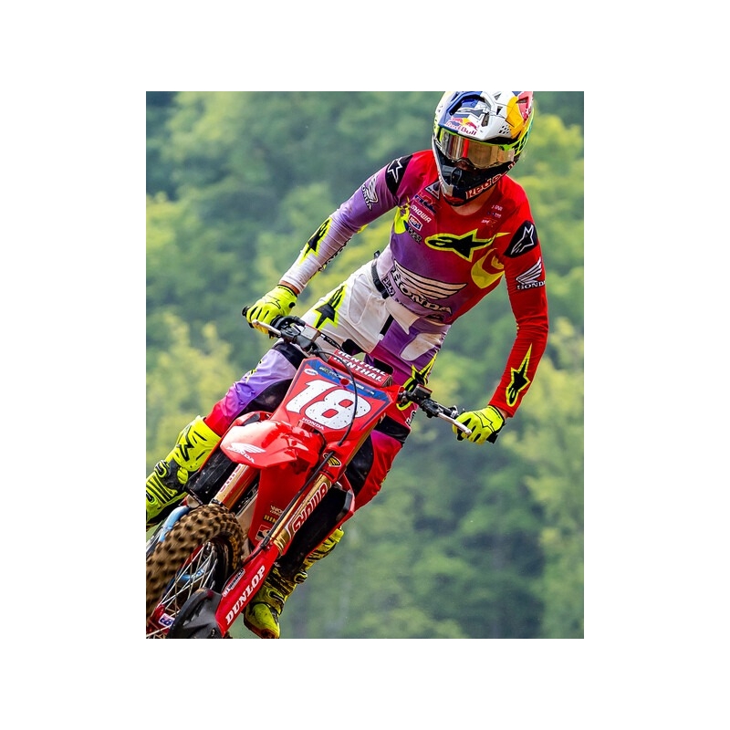 Buty motocyklowe Alpinestars Tech 10 żółte fluo-czarno-czerwone fluo