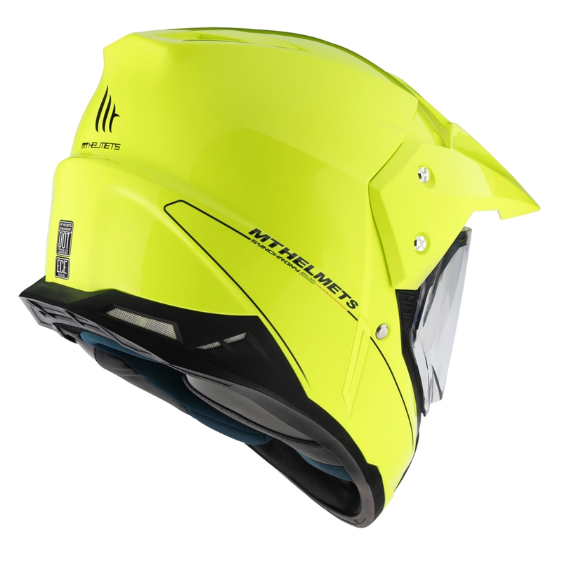 Kask enduro MT Synchrony Duosport SV fluo żółty