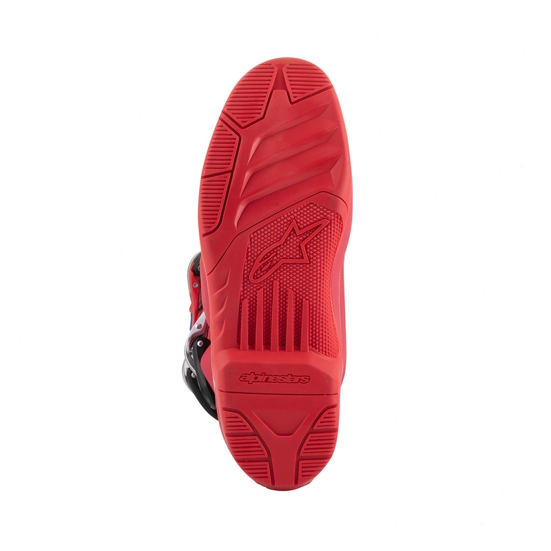 Buty motocyklowe Alpinestars Tech 5 czerwono-niebiesko-biało-czarne