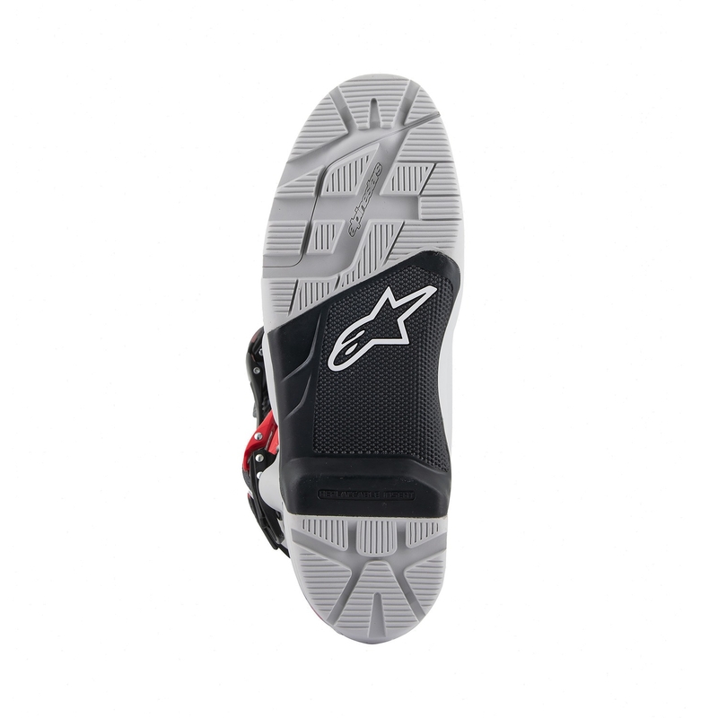 Buty motocyklowe Alpinestars Tech 7 Enduro 2024 szaro-niebiesko-czarne