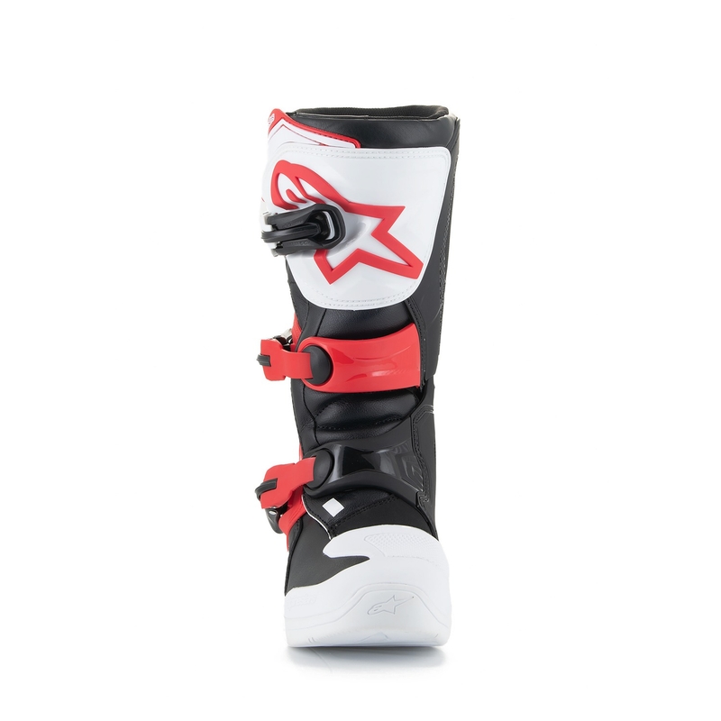 Dziecięce buty motocyklowe Alpinestars Tech 3S Youth biało-czarno-czerwone