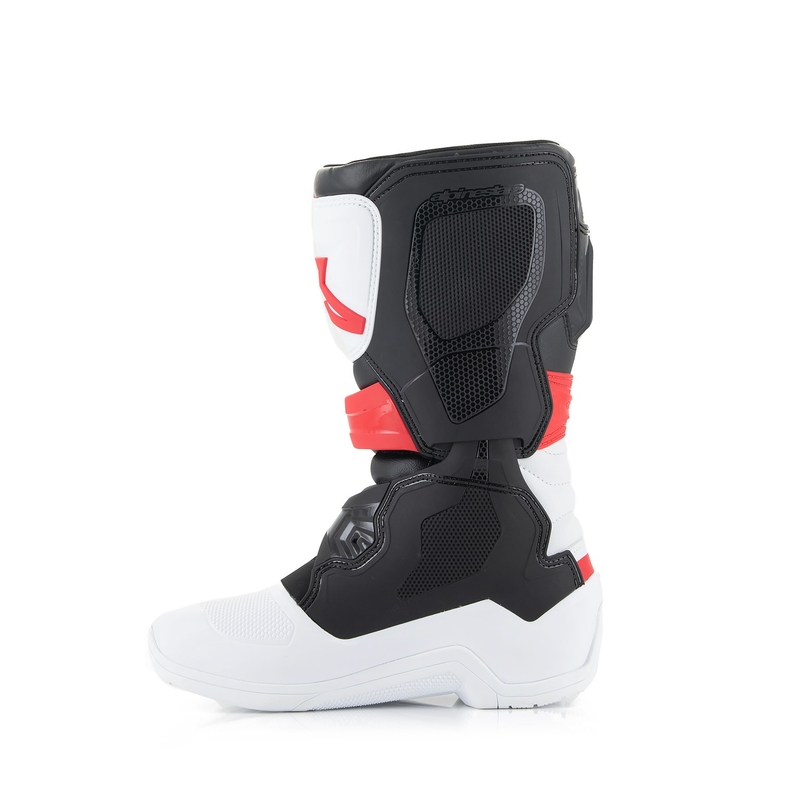 Dziecięce buty motocyklowe Alpinestars Tech 3S Youth biało-czarno-czerwone