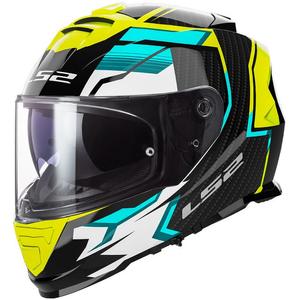 Integrální helma na motorku LS2 FF800 Storm II Tracker černo-fluo žlutá