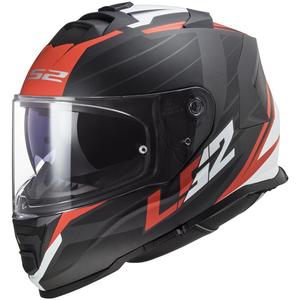 Integrální helma na motorku LS2 FF800 Storm II Nerve černo-červená