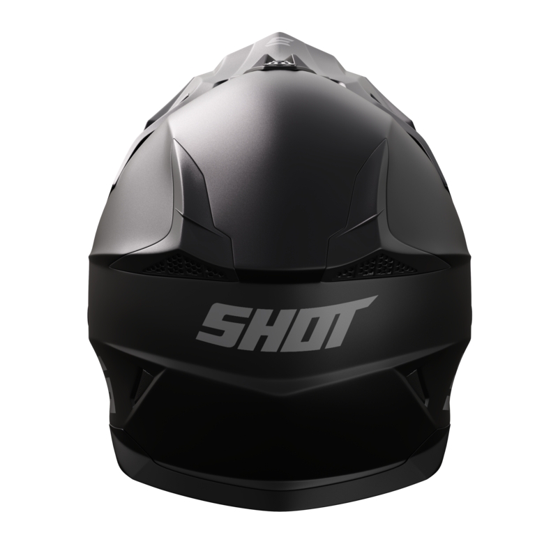 Kask motocrossowy Shot Pulse Solid 2.0 czarny matowy