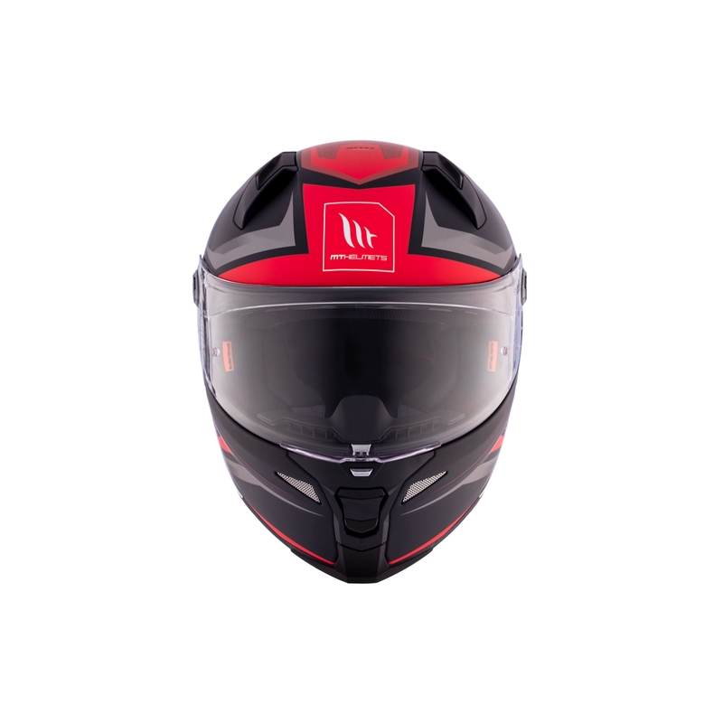 Kask motocyklowy integralny MT REVENGE 2 S HATAX B5 czarno-szaro-biały
