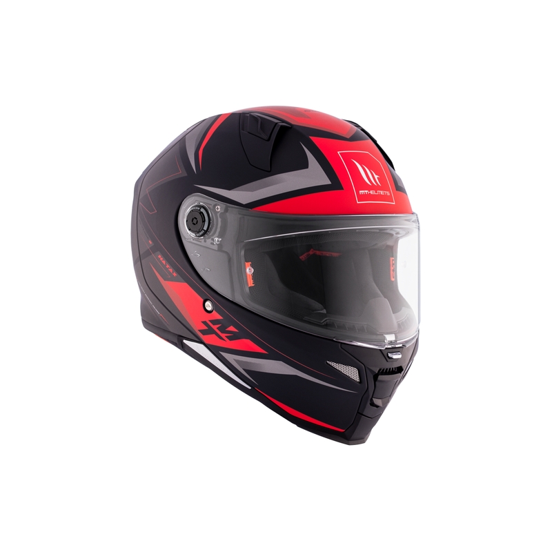 Kask motocyklowy integralny MT REVENGE 2 S HATAX B5 czarno-szaro-biały
