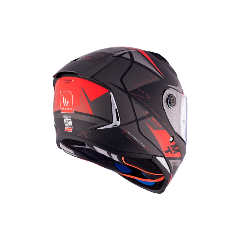 Kask motocyklowy integralny MT REVENGE 2 S HATAX B5 czarno-szaro-biały