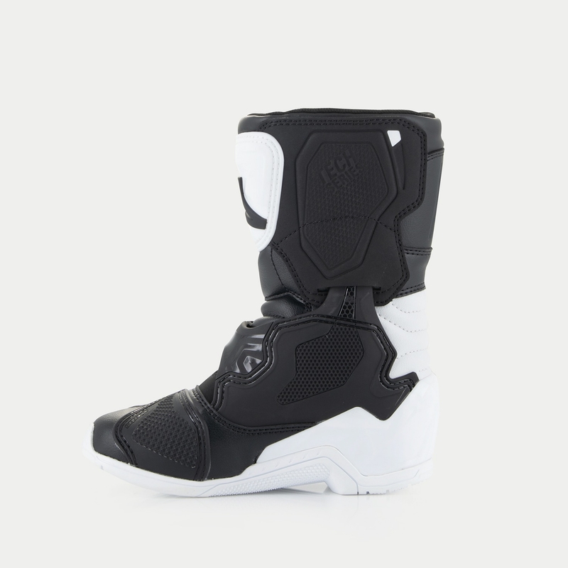Buty motocyklowe dla dzieci Alpinestars Tech 3S w kolorze biało-czarnym