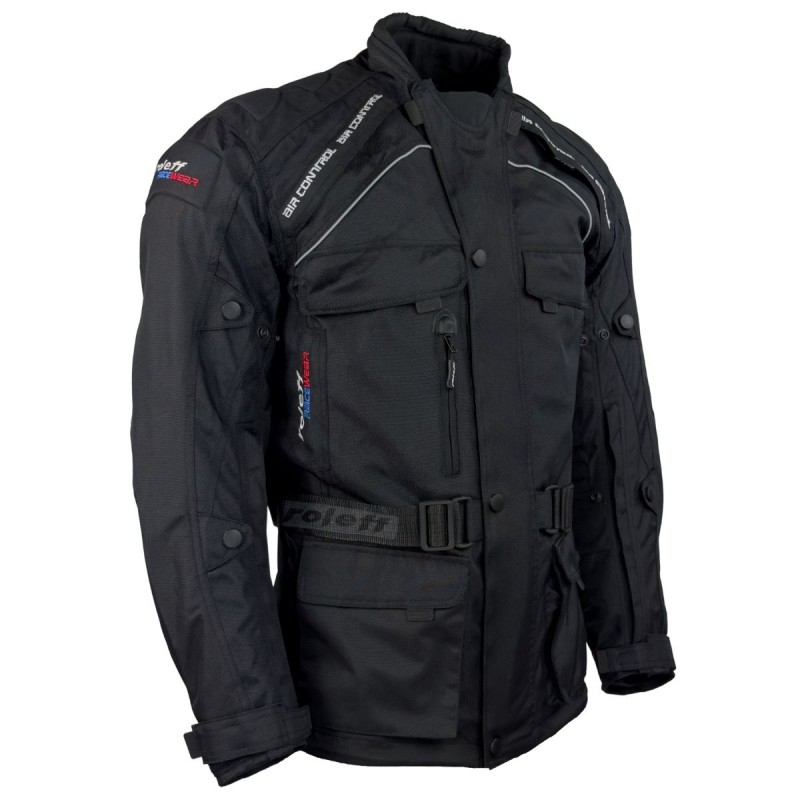 Kurtka motocyklowa Roleff Liverpool czarna
