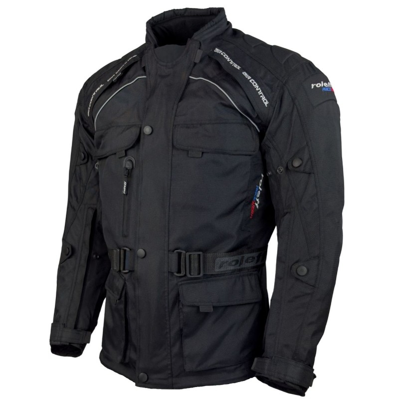 Kurtka motocyklowa Roleff Liverpool czarna