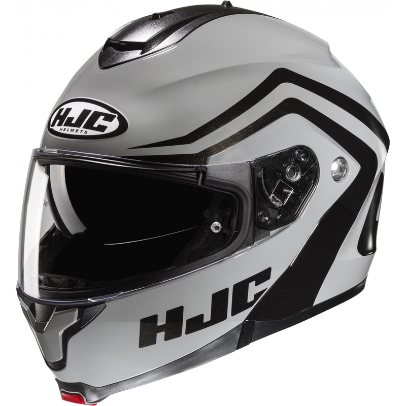 Kask motocyklowy z klapką HJC C91N Nepos MC5 szaro-czarny