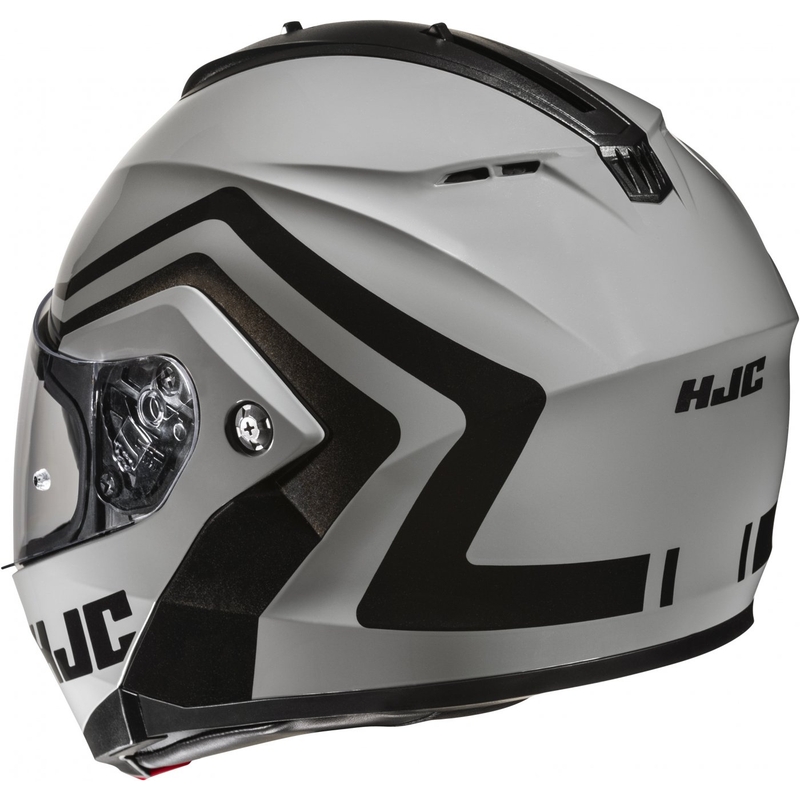 Kask motocyklowy z klapką HJC C91N Nepos MC5 szaro-czarny